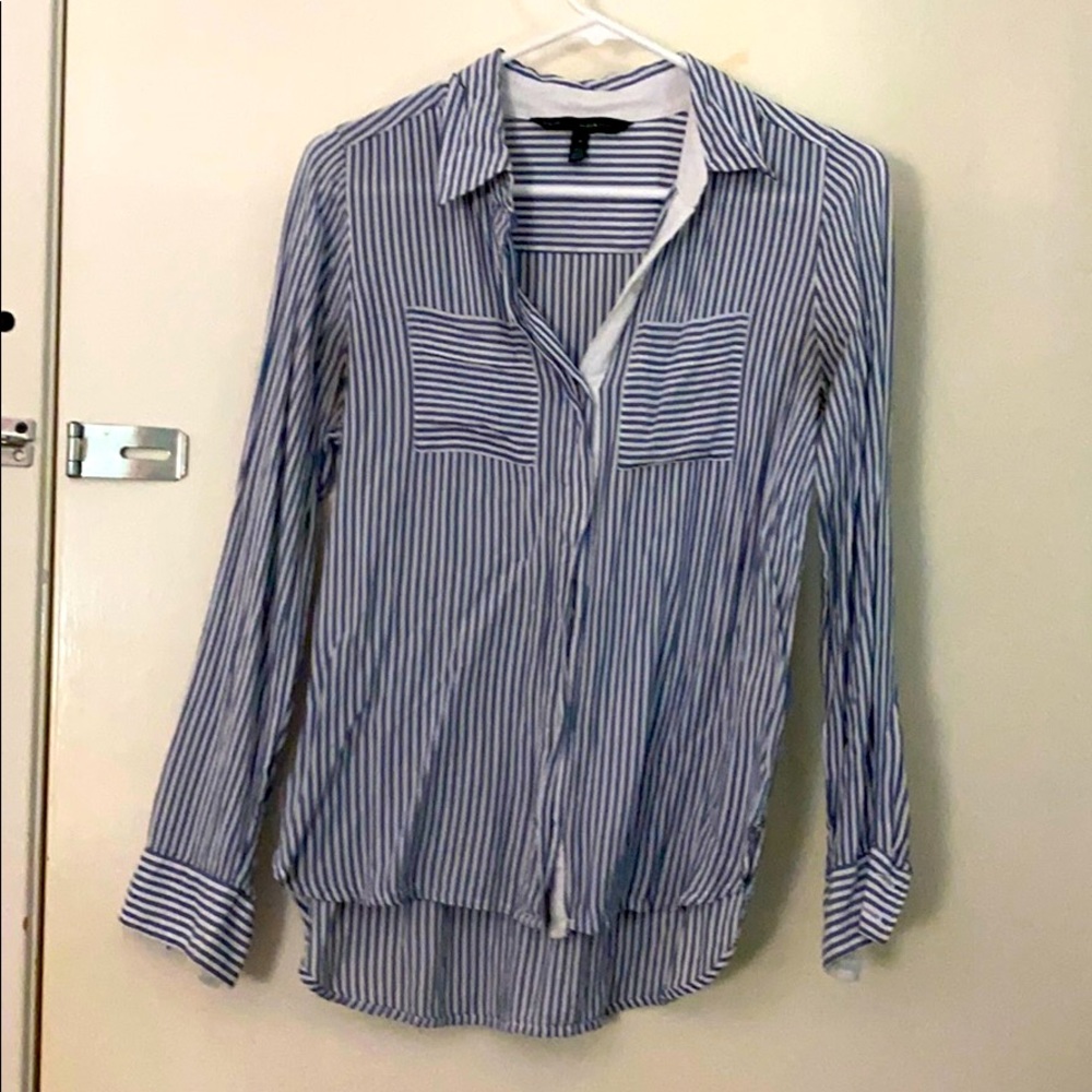 striped blouse